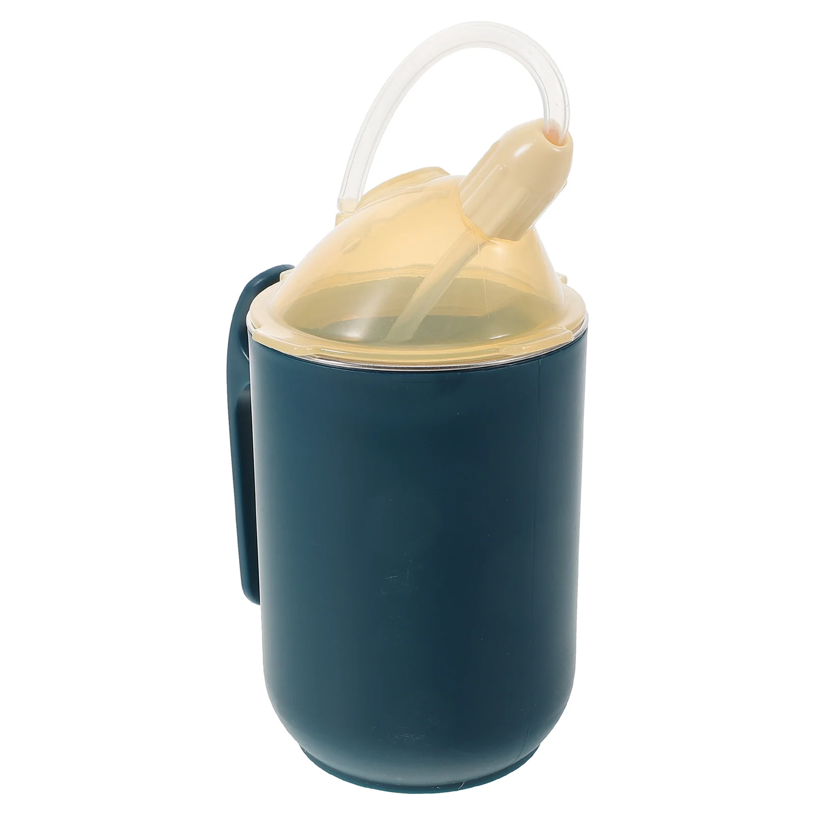 

Elderly Care Cup Adult Sippy Handle Dysphagia Cups Straw Drinking Mugs Leakproof Bedridden Patients Paralyzed Elderly
