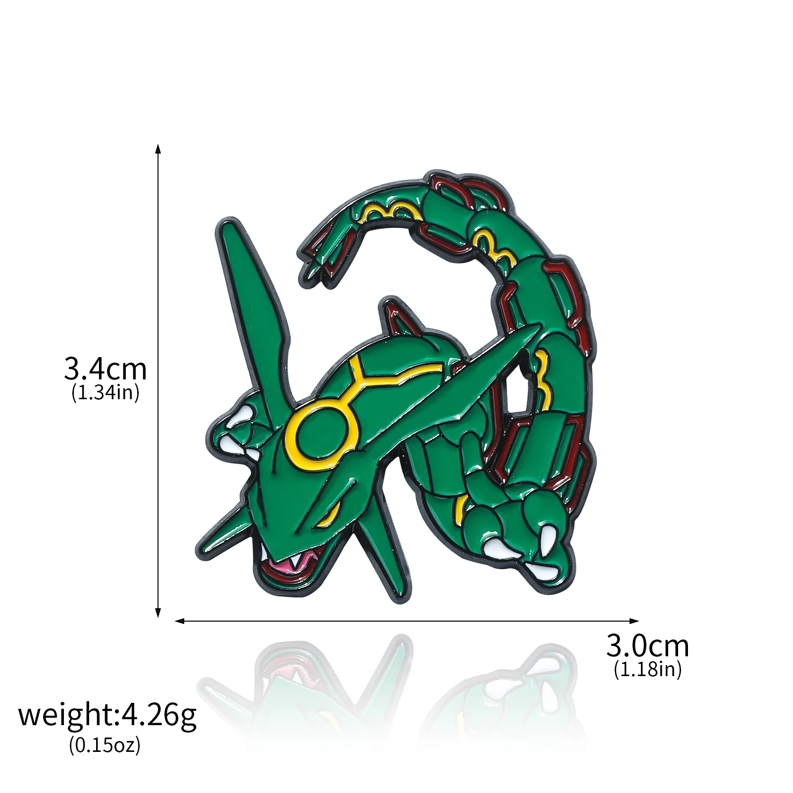 Anime Game Cute Cartoon Green Sky Pet Badge Brooch Dragon Cosplay Enamel Pin Backpack Clothing Accessories Jewelry Fans Gift image 4