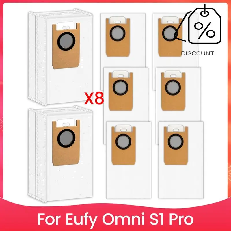 Для Eufy Omni S1 Pro самосливная станция, детали робота-пылесоса, мешки для пыли для робота-пылесоса-Y48A