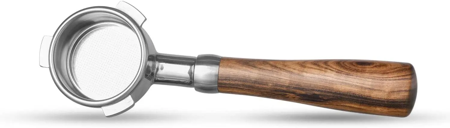 

54mm Bottomless Portafilter, Bottomless Naked Portafilter Compatible with Breville 54mm Machines (Filter Basket Included)