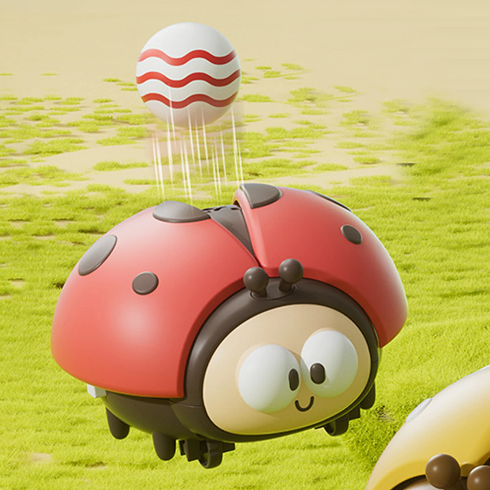 Elektryczna zabawka biedronka, ładowana przez USB, unosząca się zabawka, interaktywna zabawka edukacyjna, gra edukacyjna na rozwój koncentracji.