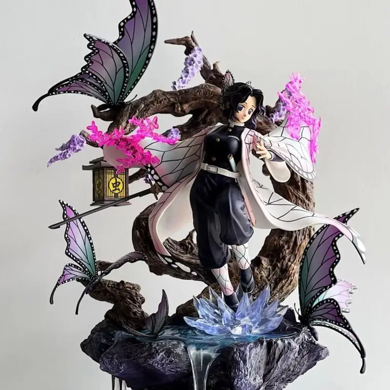 Mysterious Box Demon Slayer Beeldje Model Anime Decoratie en y Blind Boxs Tanjiro Hinatsuru Suigetsu Butterfly Kyouka Standbeeld