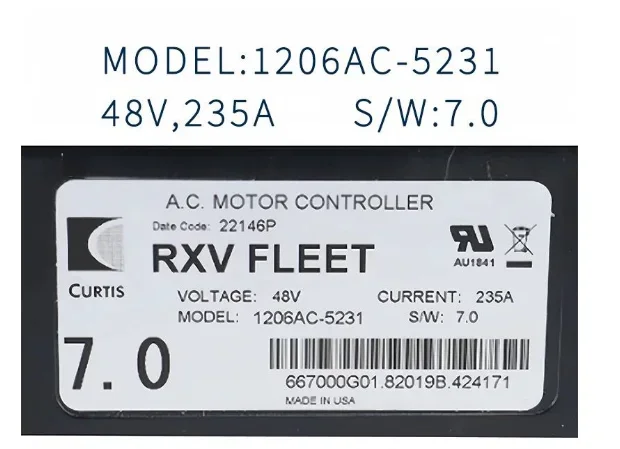 2026/Curtis 1206AC-5213 EVX FL-EET 22125P 17256P Golf Buggy Kits Controller Kits for Golf Cart 1206ac5321 5213 Ac Controller