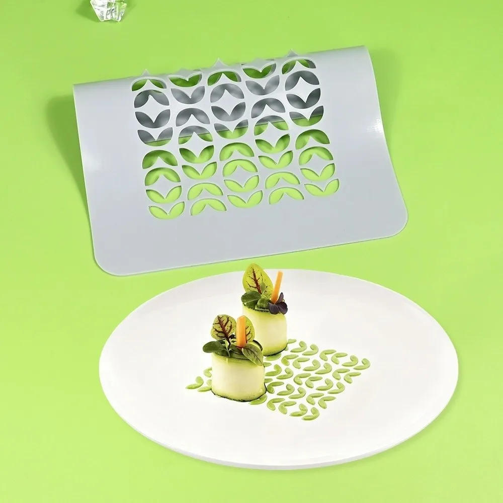 Non Stick Bakery Printing Mold Manual Unmolding Hand Washable Dessert Decoration Mold Easy Release DIY Baking Utensil