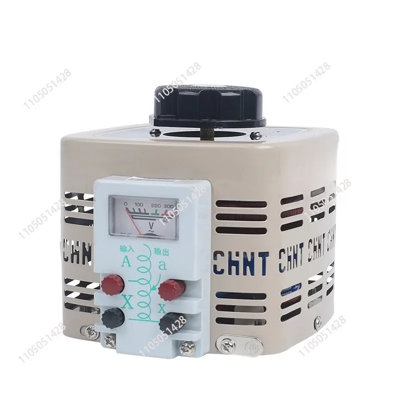 

Adjustable Voltage Autotransformer AC Contact Voltage Regulator Single-phase 220V