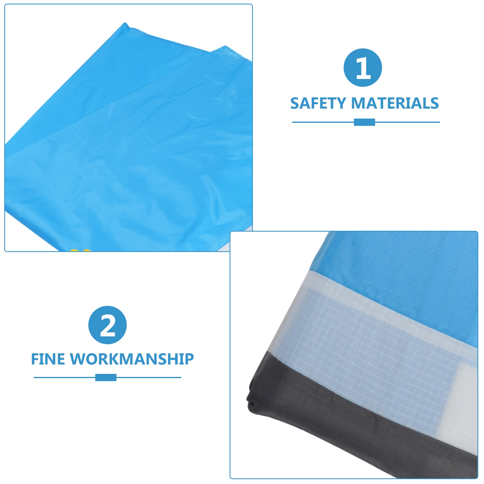

Waterproof Beach Blanket Quick Dry Foldable Outdoor Mat 4 Tent Stakes Sand Resistant Machine Washable Picnic Cushion Camping