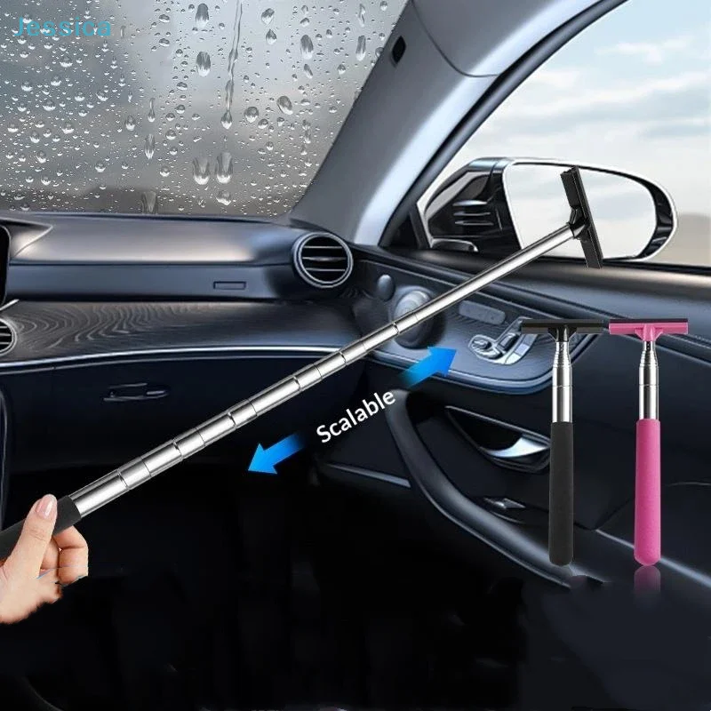 〔Jessica〕Ausziehbarer Auto-Fensterreiniger - Ausziehbarer Scheibenwischer für Auto-Innen- und Außenglas