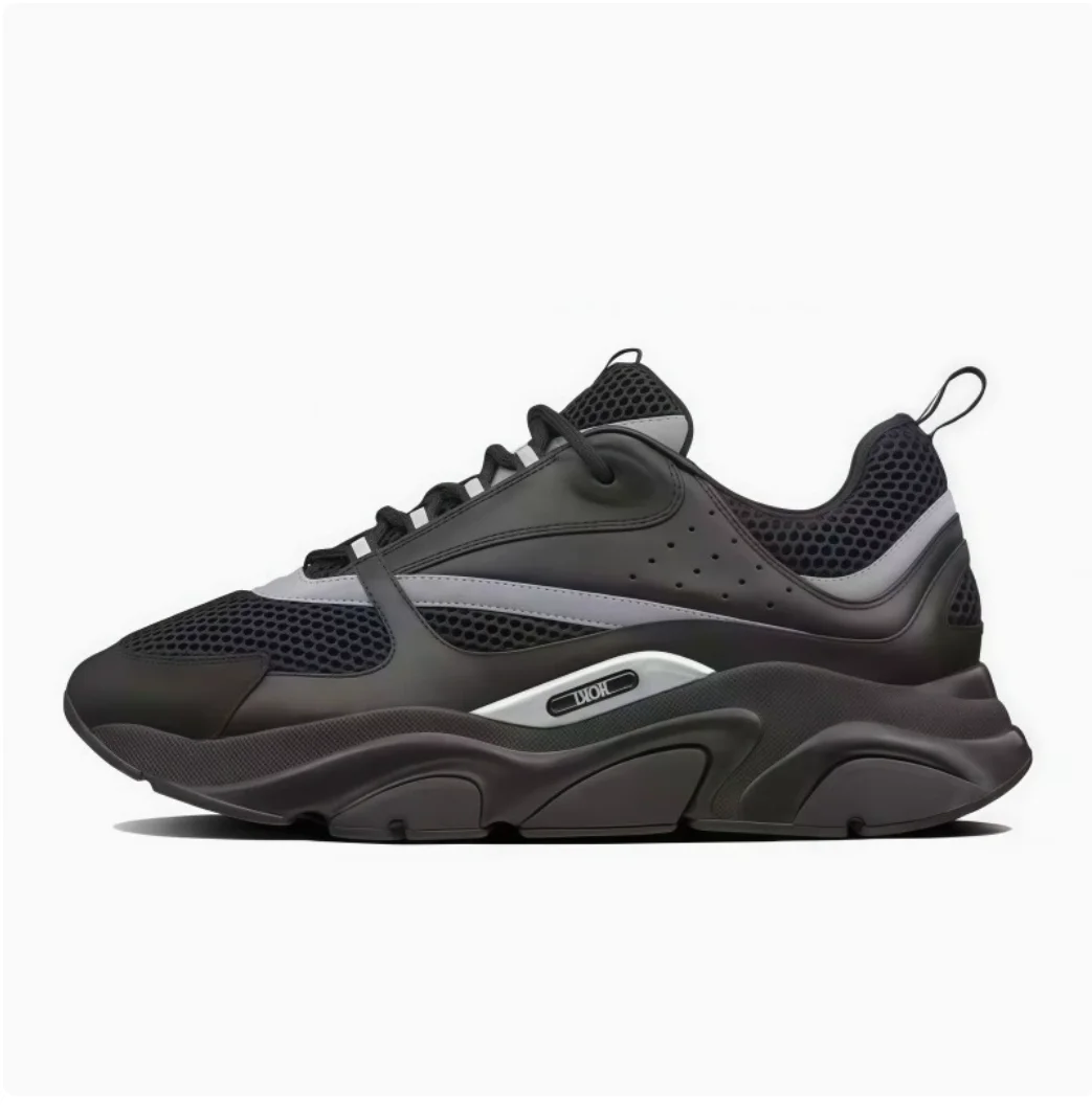 

Men's Sport Shoes High Version B22 Cowhide Lightweight Breathable Mesh Contrast Color LLaces Reflective Comfortable Unisexaces Reflective