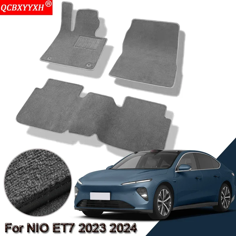 

Автомобильные коврики на заказ, подходящие для NIO ET7 2023 2024, водонепроницаемые нескользящие коврики, внутренняя защита, ковры, автоаксессуары
