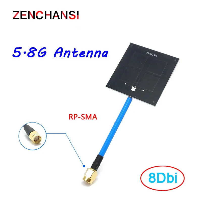 

EWRF 5,8G FPV 8DBI панельная антенна мини-приемник для fpv передатчика приемника fpv монитора mini racing