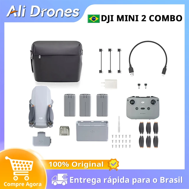 DJI Mini 2 Drone / fly more combo with 4K zoom camera 10km Transmission  Distance brand new original in stock - AliExpress