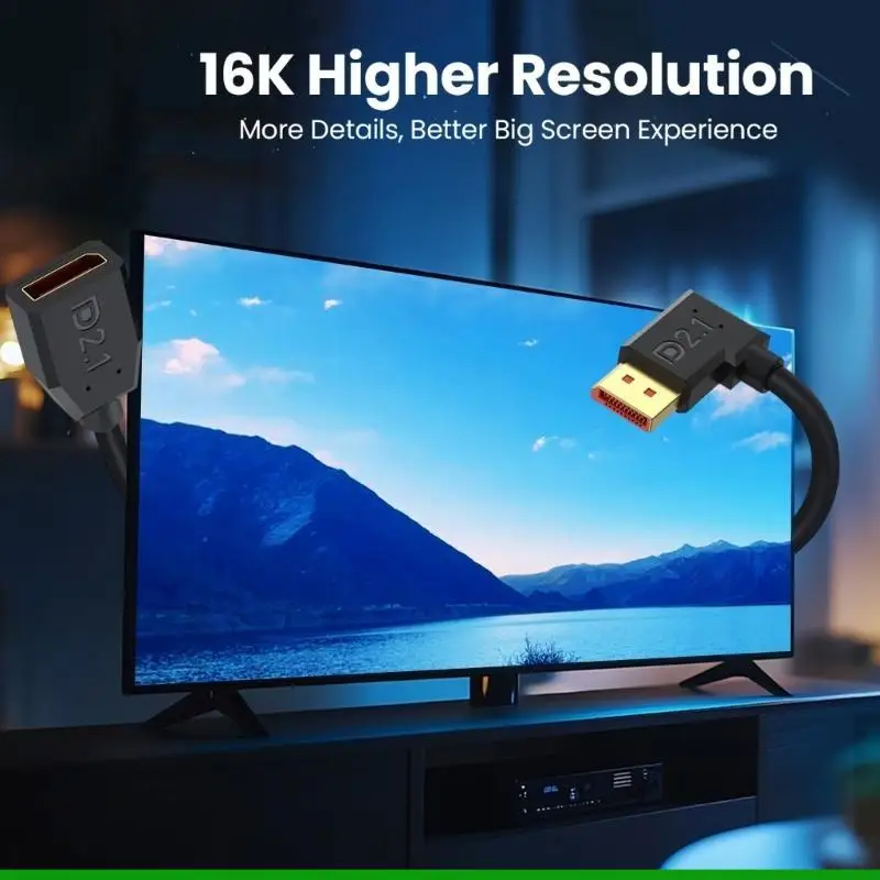 U55C 52GBPS Displayport 2.1 يدعم الكبلات 16K ، 8K 4K240Hz دقة 4090 7900XTX #5