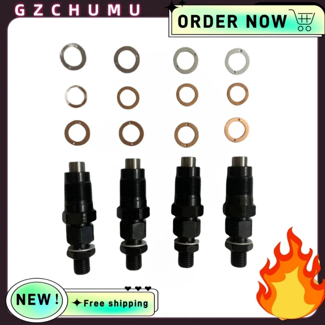 

GZCHUMU High Quality 4pcs/lot 4M40 ME200204 Nozzle for Mitsubishi PAJERO II V3W V2W V4W 2.8TD 2.8L