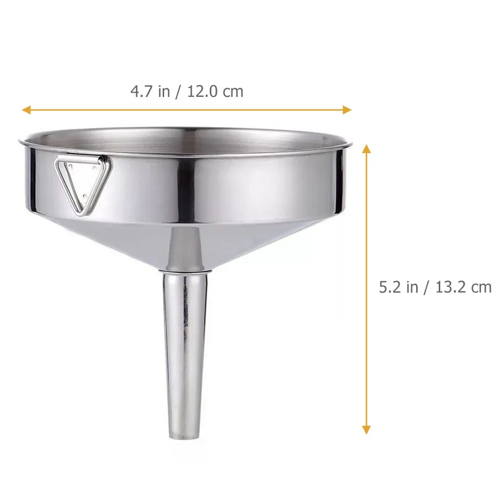

1Set Large Diameter Multi-Function Small Funnel Household Flask Funnel Wear-Resistant Reusable Wine Accessory