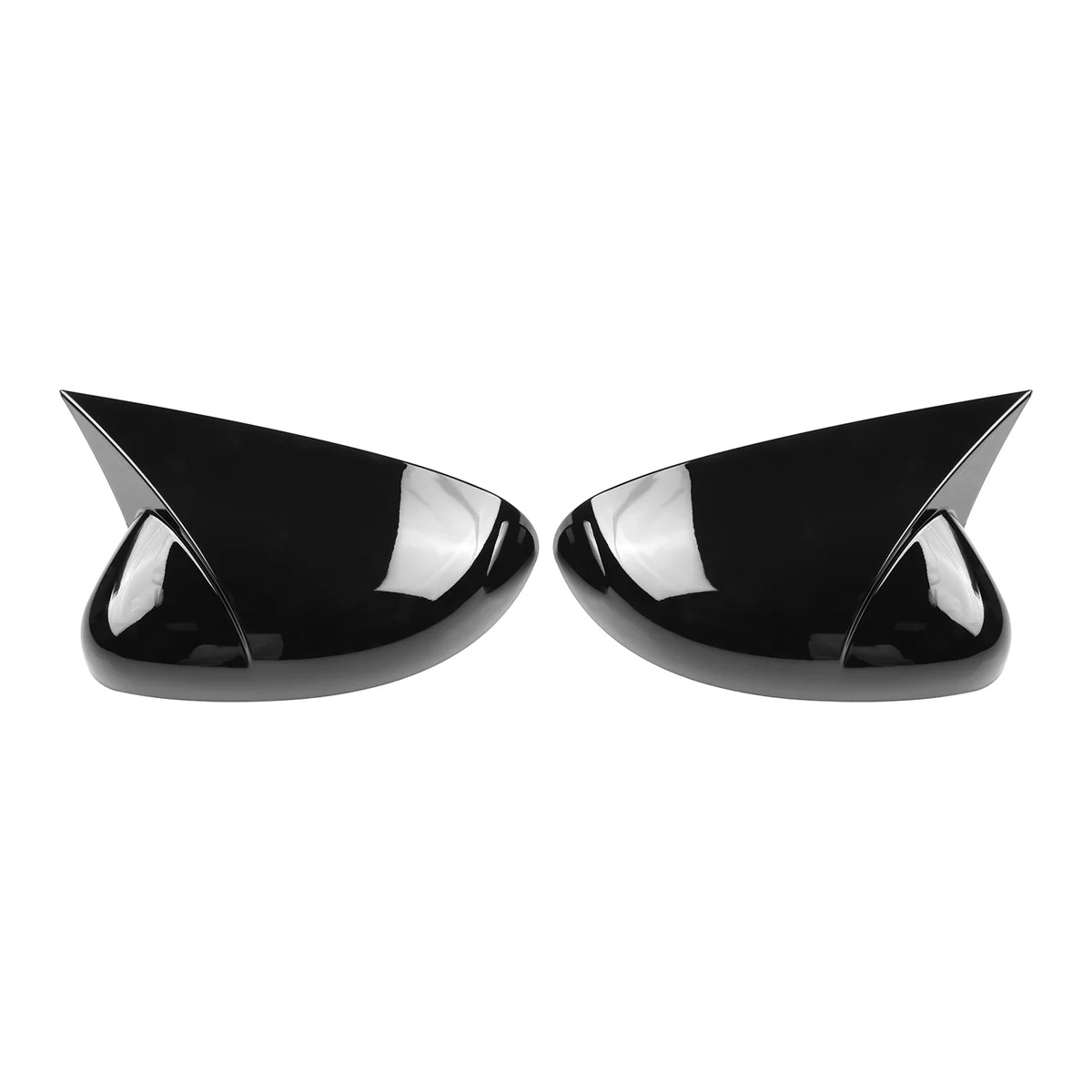 

1Pair Car Exterior Rearview Door Mirror Cover for Honda City / Hatchback GN2 GN3 2020-2023 Side Mirror Housing Caps A