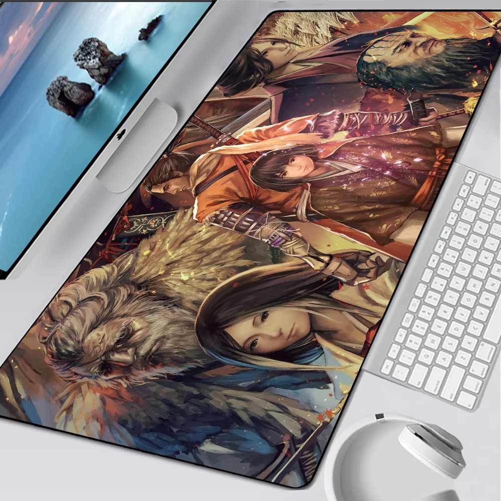 SEKIRO Shadows Die Twice Large Gaming Mouse Pad Computer Mousepad PC Gamer Mouse Mat Laptop Mouse Carpet Keyboard Mat Desk Pad