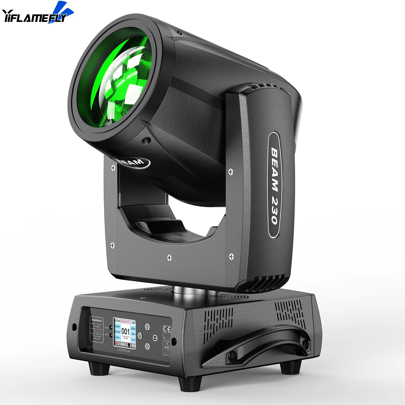 

Yiflamefly 230 Вт сценический светильник с подвижной головкой и эффектом радуги 16/20CH DMX512 управление для дискотеки, вечеринки, клуба, бара, DJ-шоу, сценическое освещение