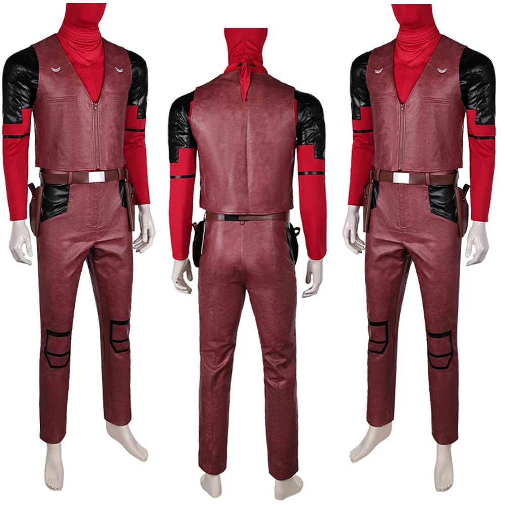 Cowboy Superhero Roleplay Fantasy Clothing 2024 Movie Dead Cosplay Pool Hallowmas Costume Party Uniform Carnival Role Play Suits