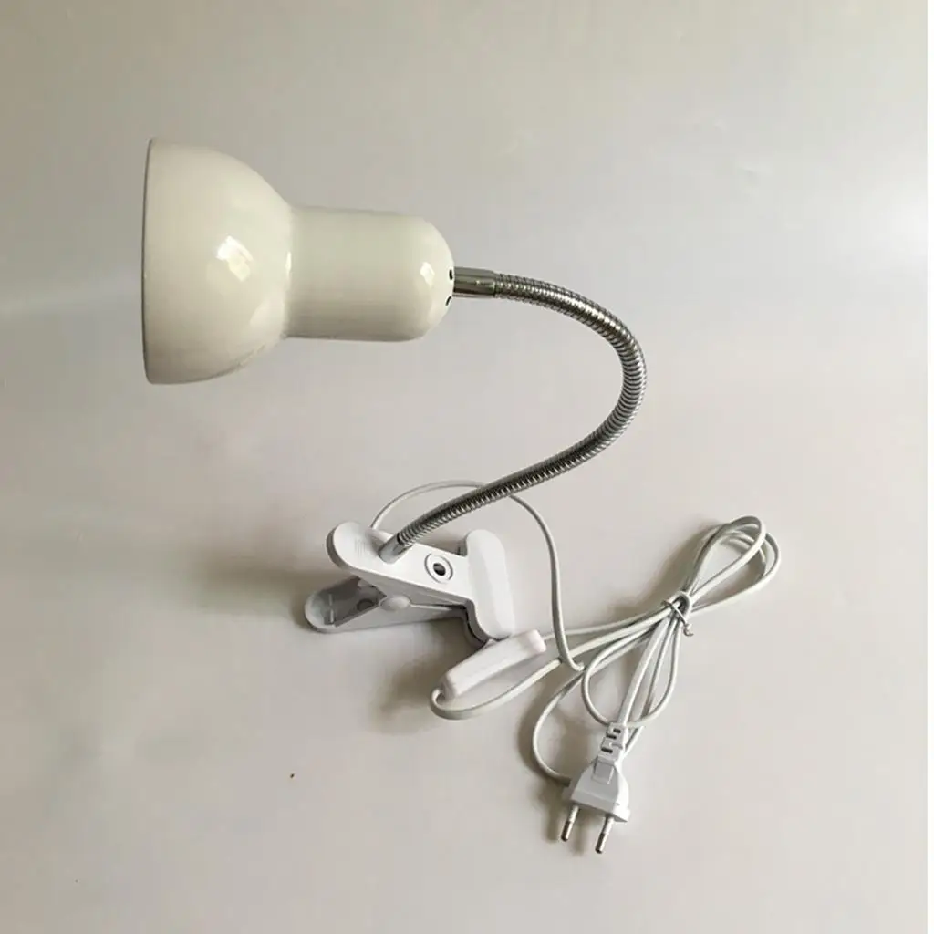 Lampe de Table à clipser, pupitre de nuit, lampe de lecture, prise européenne