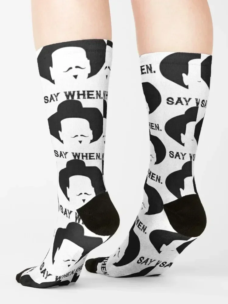 Say When Socks summer custom cycling luxury Designer Man Socks Women's