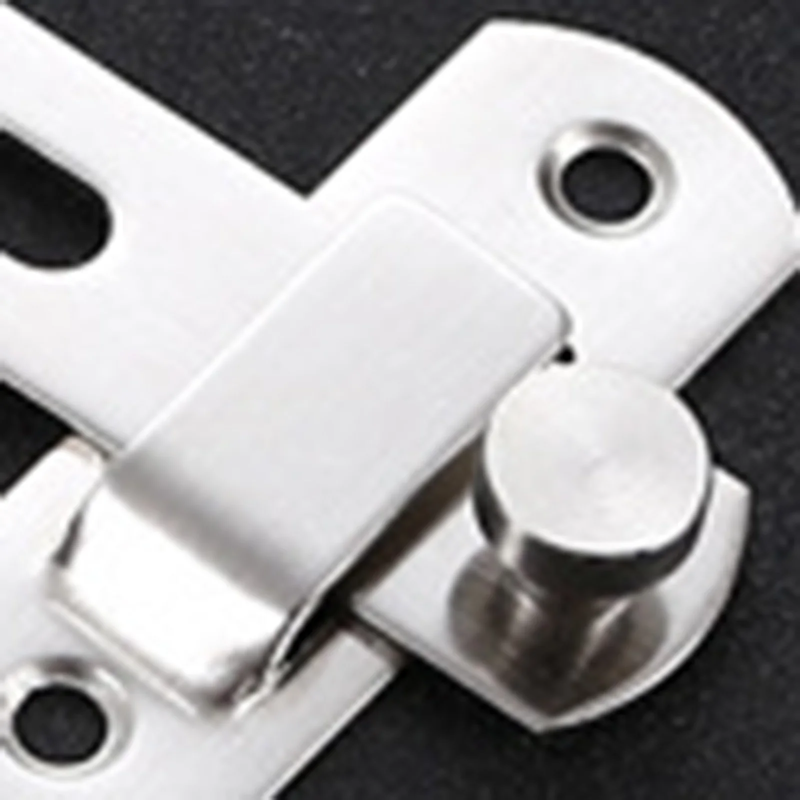 Stainless Steel Buckle Flip Latch Safety Sliding Barn Door Lock for Outdoor Garage Furniture