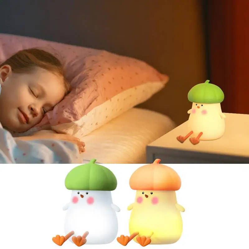 

Chicken Night Light Cartoon LED Light Desktop Decorative Ornaments Lamp For Bedroom, Dormitory Creative Cute Atmosphere Light