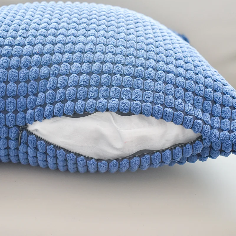 1 قطعة سروال قصير حديث بسيط الشمال رمي وسادة الذرة نواة أريكة غطاء الوسادة-ناعمة محكم المخدة للديكور المنزل