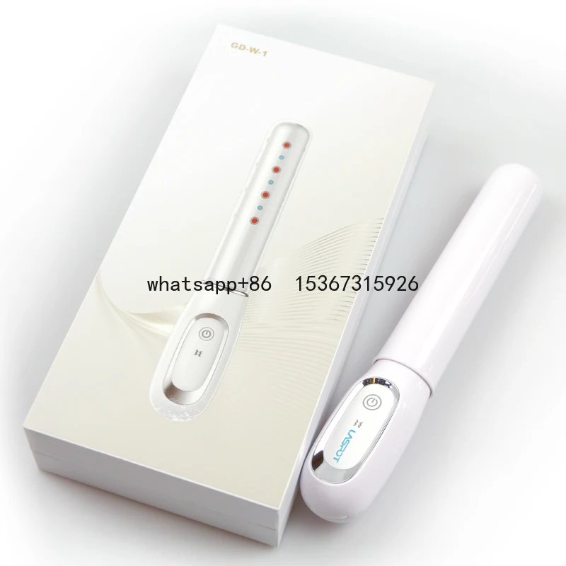 Physiotherapy Device a Female Rejuvenation Wand Red Blue Light Therapy Device Gynecological Vaginitis Treatment Instrument