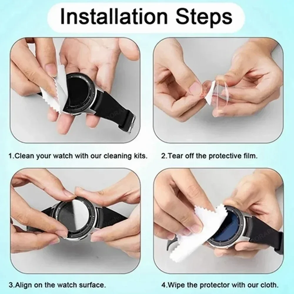 Tempered Glass Screen Protector For Garmin Fenix 8 51mm 47mm 43mm Smartwatch Premium Anti-scratch HD Protector Film Accessories