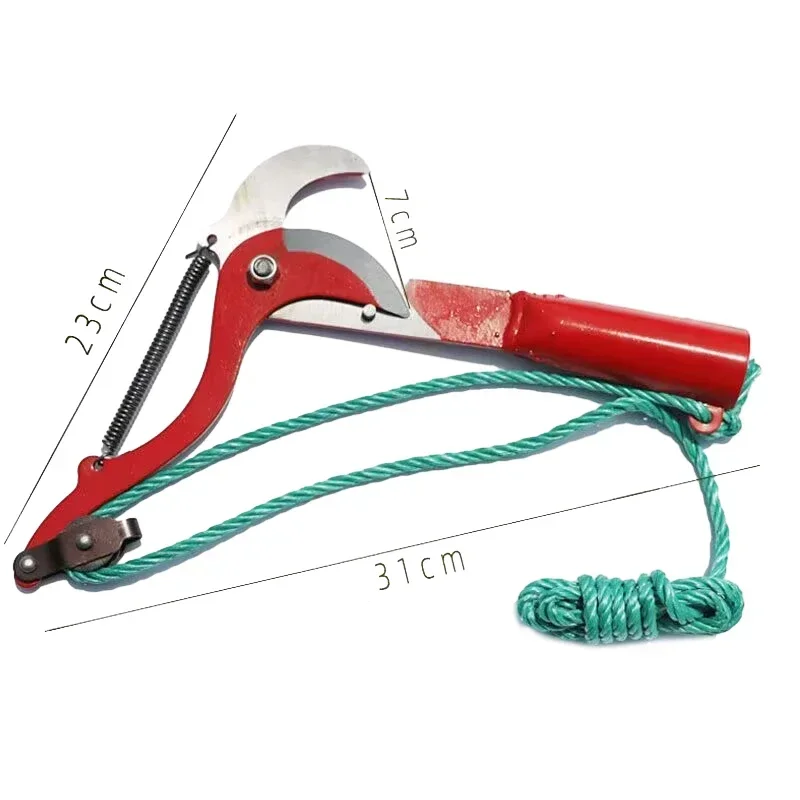 High Pruning Shears High Altitude Pulley Pruning Scissors Tree Pruner Fruit Picker Hand Tools Garden Tool Without Pole