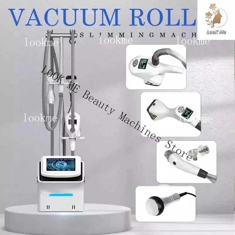 2024 V8 Vacuum Roller Slimming Machine Portable 4 IN 1 Body Shaping Fat Cellulite Remover Weight Loss Machine