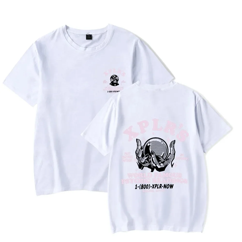 XPLR World Famous Sam And Colby T-Shirt Merch Unisex Summer For Men/Women Harajuku Short Sleeve Tshirt Streetwear