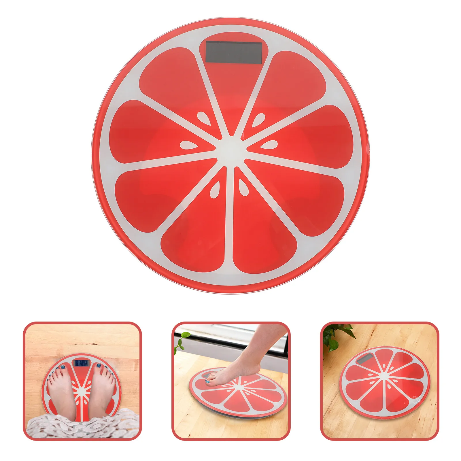 

Cartoon Digital Weight Scale ABS Tempered Glass Portable High Precision Electronic Scale Home Travel Bathroom Scales Digital