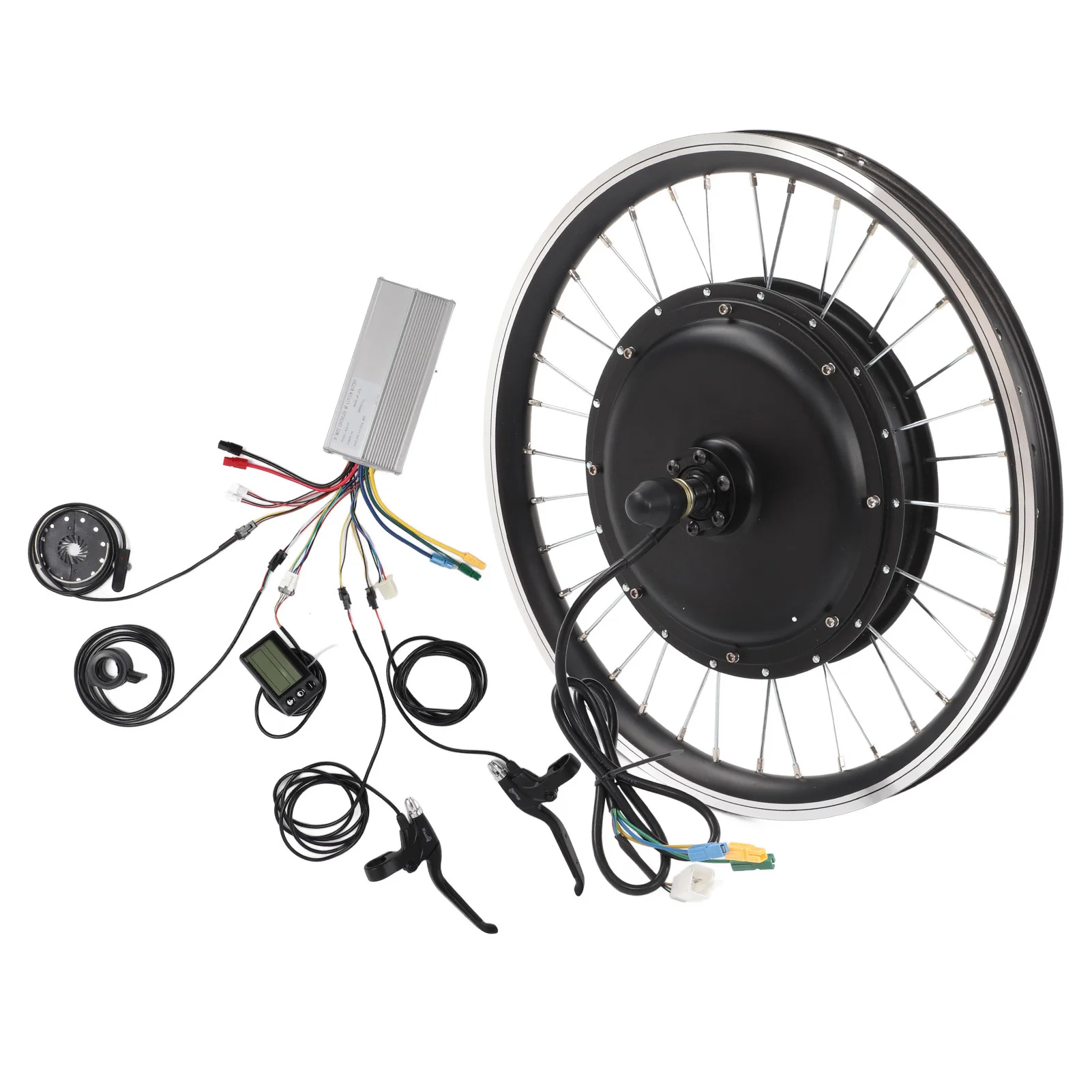 20inch Electric Bicycle 48V 1500W Rear Drive Motor Wheel Kit with 35A Controller LCD S866 Meter