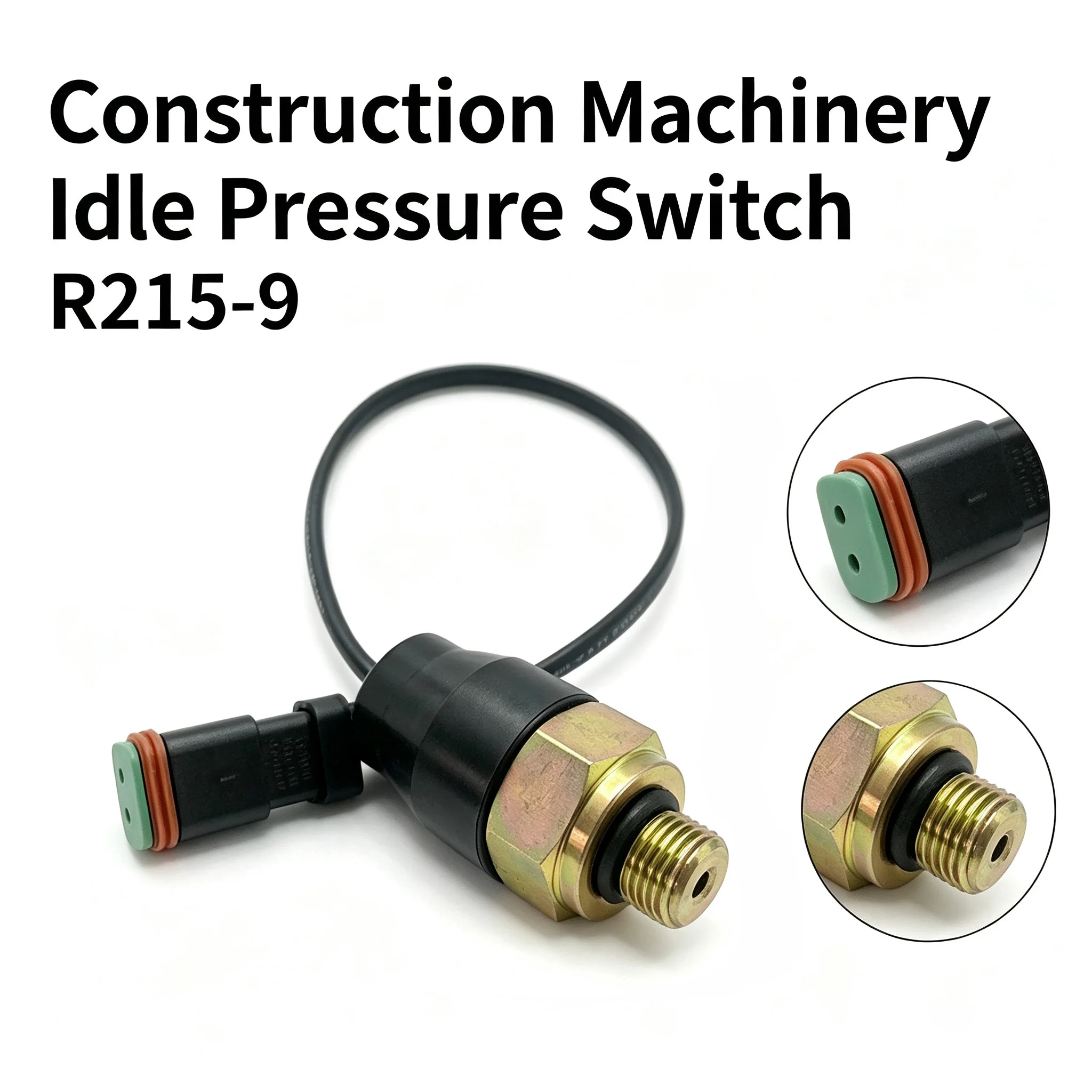 Sensor Modern Idle Pressure Switch Sensor Compatible With R150 215 275 335 7 For Excavator Parts Replacement