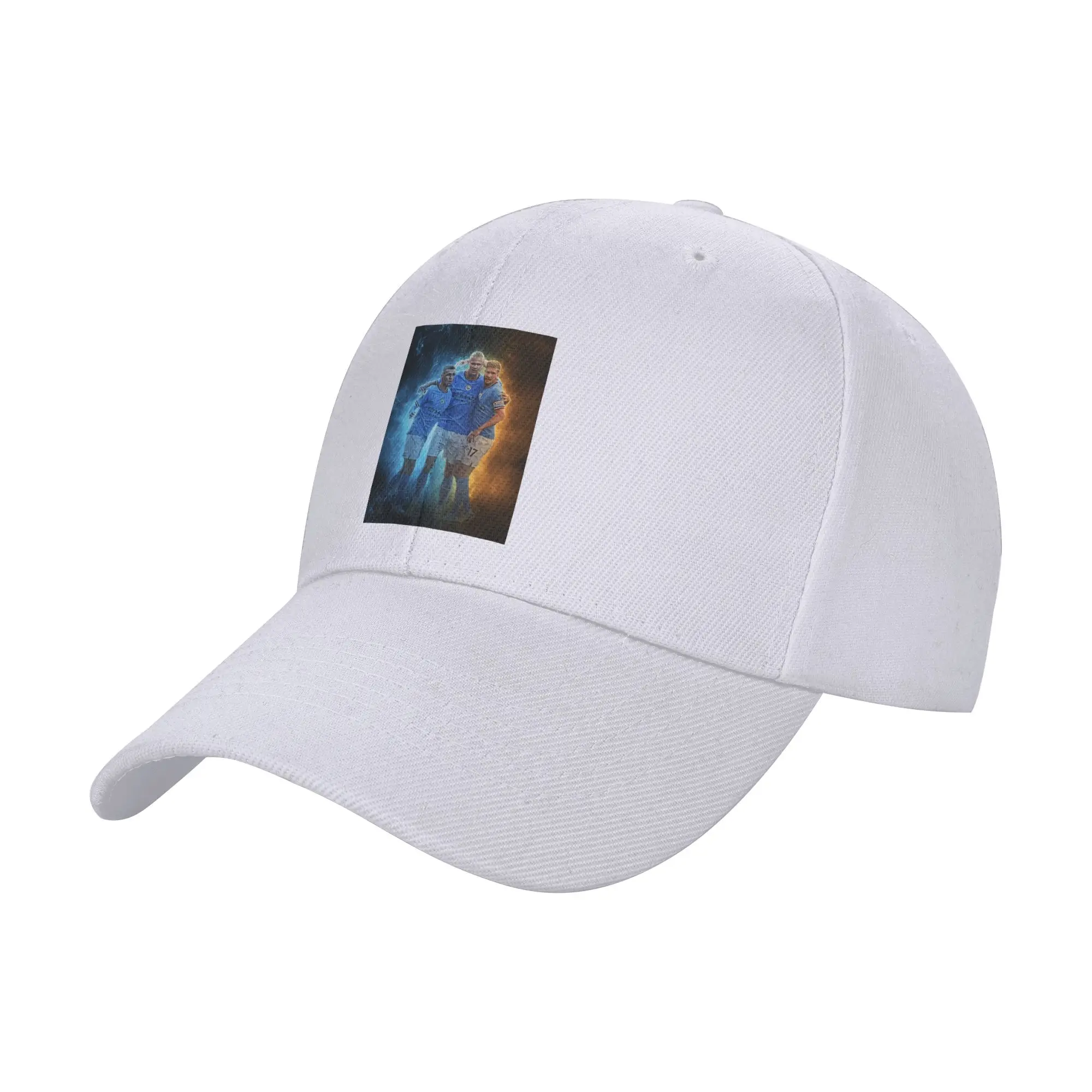 Fashion ERLING HAALAND KEVIN DE BRUYNE PHIL FODEN Curved Brim Baseball Cap High Cost-Performance Summer Cap