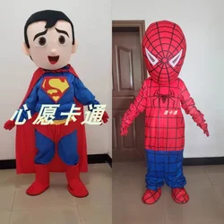 Marvel The Avengers Superman spiderman Mascot costume Advertising ceremony Dress Party Animal carnival Anime superhero cosplay