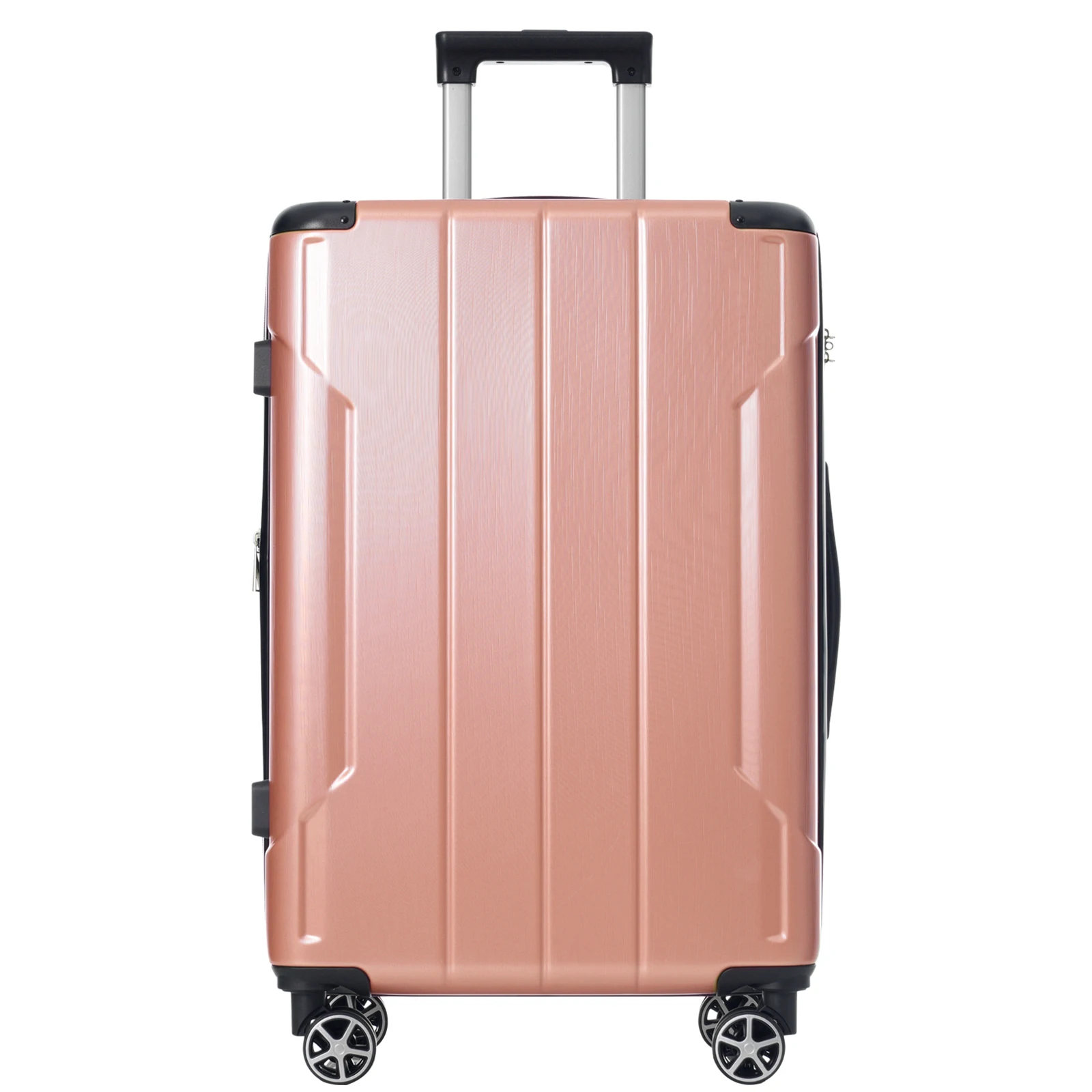

20 24 28" Rolling Luggage, Lightweight Durable ABS Suitcase with 360° Spinner Wheel, TSA Lock, Airline-Approved Travel Carry On