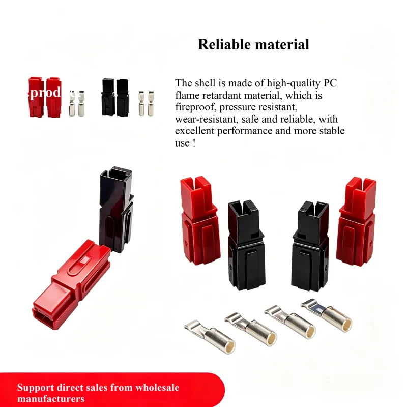 1/2/3/4/5 Pair Type Single-Pole AD30 30A Plug 600V DC Battery Connector UPS Power Plug High-Current Quick Plug Marine Connector