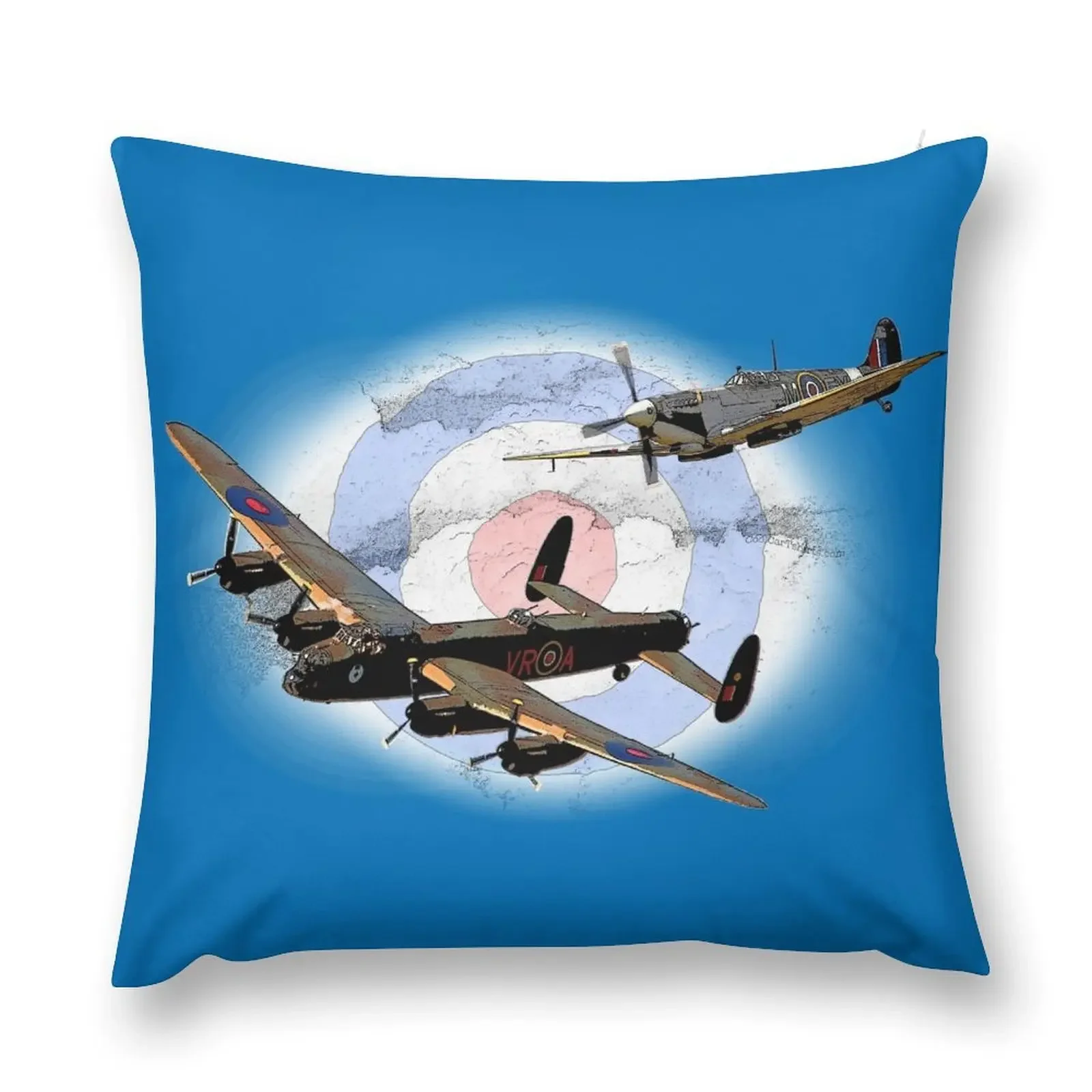 

SPITFIRE AND LANCASTER aircraft Throw Pillow pillow cover christmas Cushion Covers For Living Room Cushions For Sofa pillow