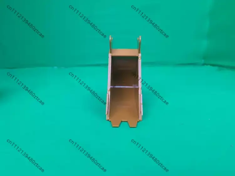 23CH RC Engineering Digger Alloy Narrow Groove Bucket Heavy Duty Trench Digging Multi-model Upgrade Spare Components