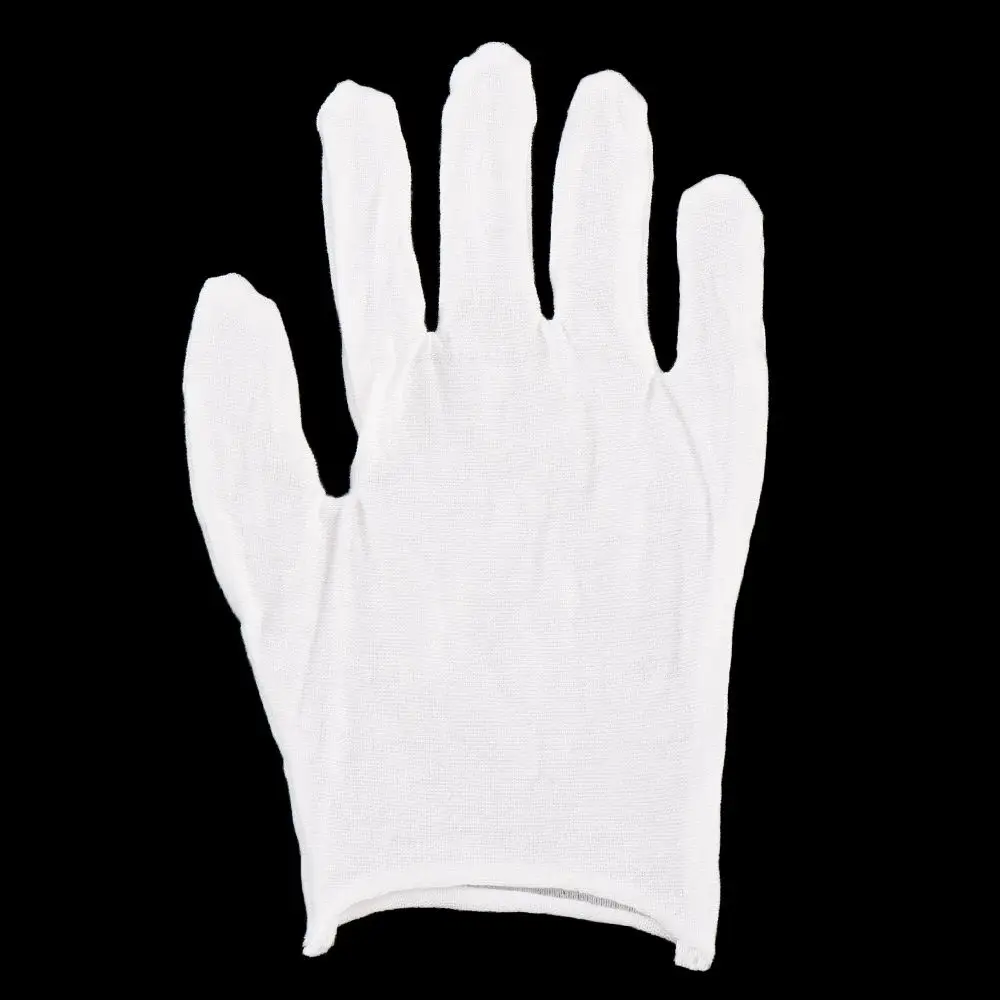 Flag Gloves Anti-fingerprint Sweat-proof Coin Jewelry High Stretch Gloves Working Gloves for Inspection Work Cotton Gloves