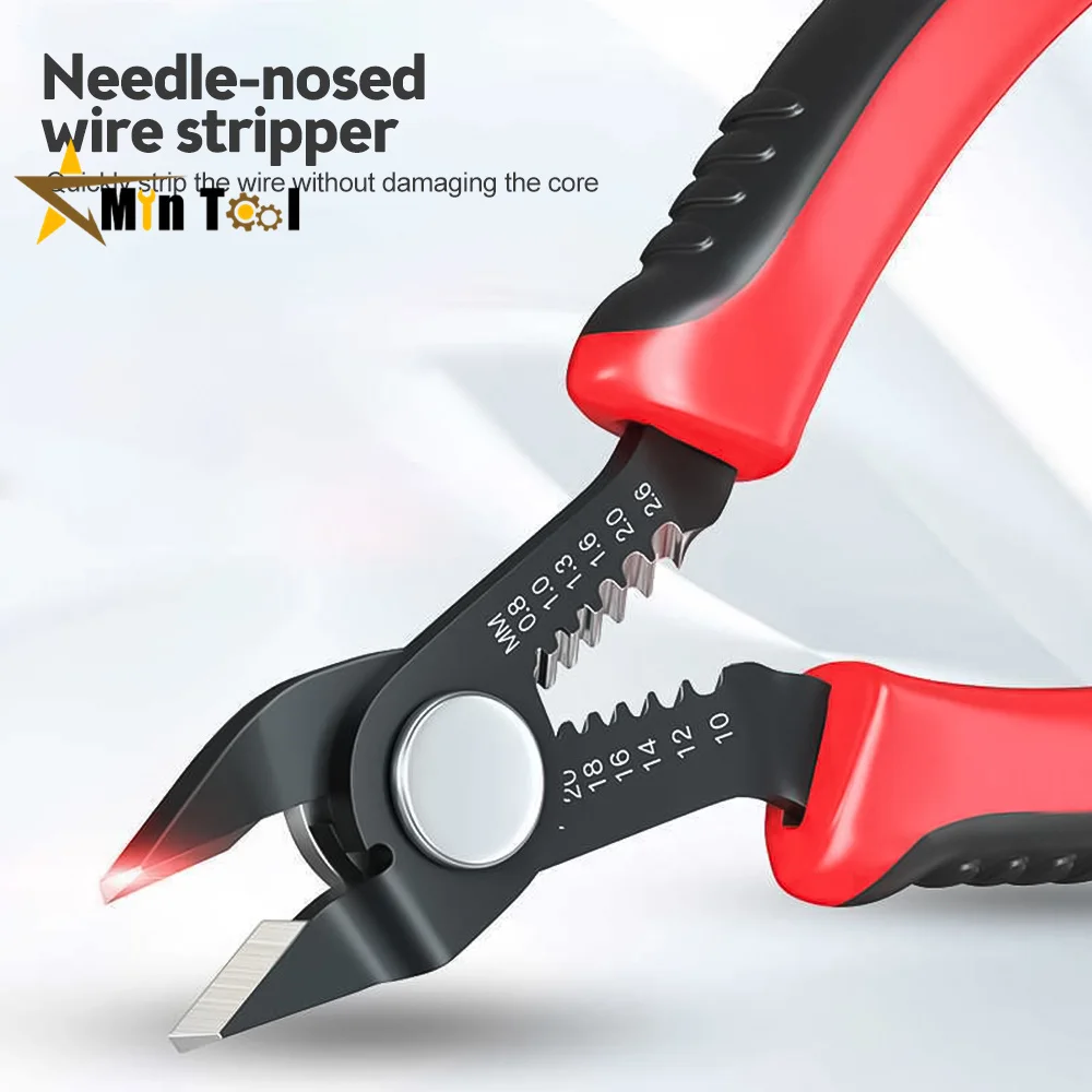 Wire Stripper Pliers Tools Automatic Stripping Cutter Cable Wire Crimping Electrician Repair Tool Hand Tool