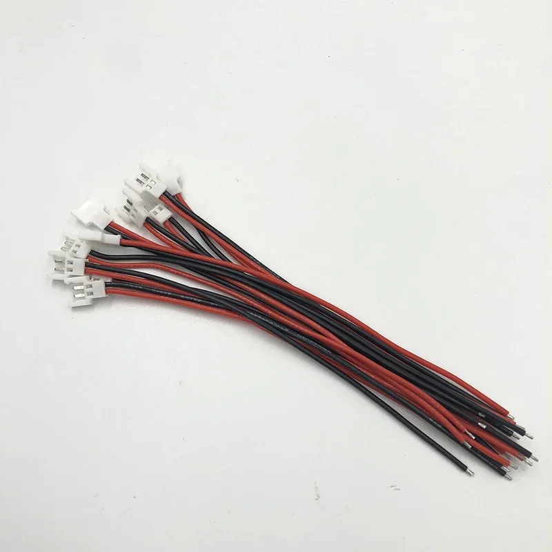 10 pezzi 1S Lipo batteria equilibrio caricatore interruttore cavo di cablaggio XH 2.0mm passo spina maschio femmina per drone da interno Syma X5C Hubsan X4