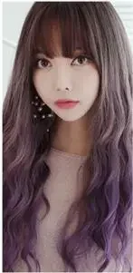 (DM-WIG23) Máscara de Cosplay de Kigurumi de Anime japonés de resina, peluca de Cosplay de rollo recto de red grande para travestis de Lolita BJD