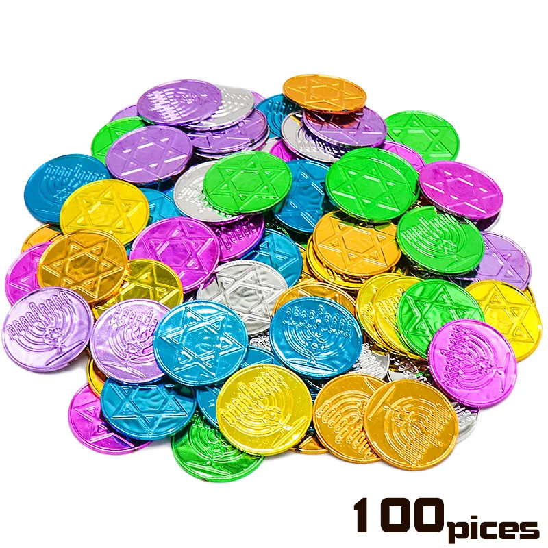 20/50/100pcs/lots Retro Plastic Pirate Coin Halloween Kids Party Decor Fake Treasure Party Supplies Gift Kids Favor Birthday Toy