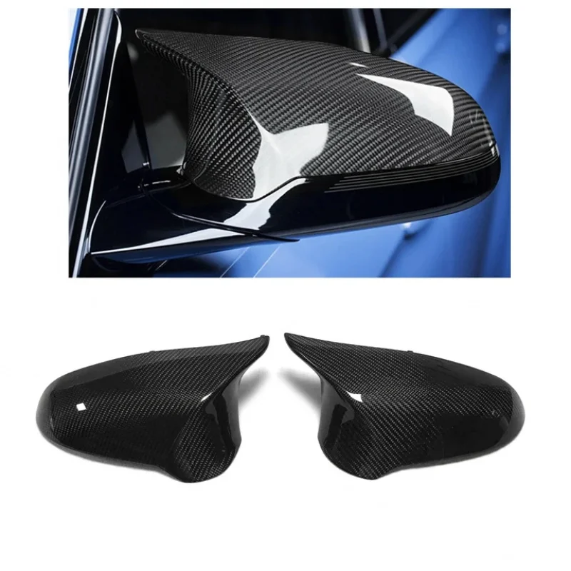 

M3 M4 Carbon Fiber Mirror Covers for BMW F80 F82 F83 LHD Rearview Mirror Cover 2014UP