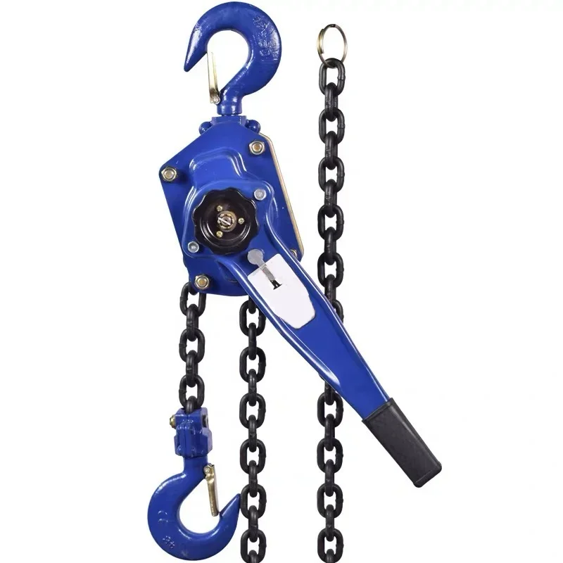 1.5t 1.5m， Aluminum Alloy Vital Lifting Mini Manual Hand Hook Lever Chain Hoist