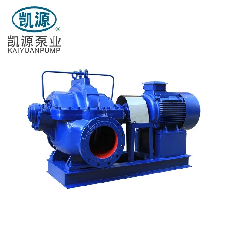KYSB single stage double suction split case pump case surface water centrifugal pump