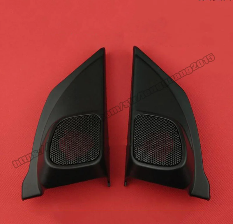 For Honda CRV CR-V 2012 2013 2014 2015 2016 2pcs Car Door Tweeters Speakers Cover Panel Trim Kit car accesorries